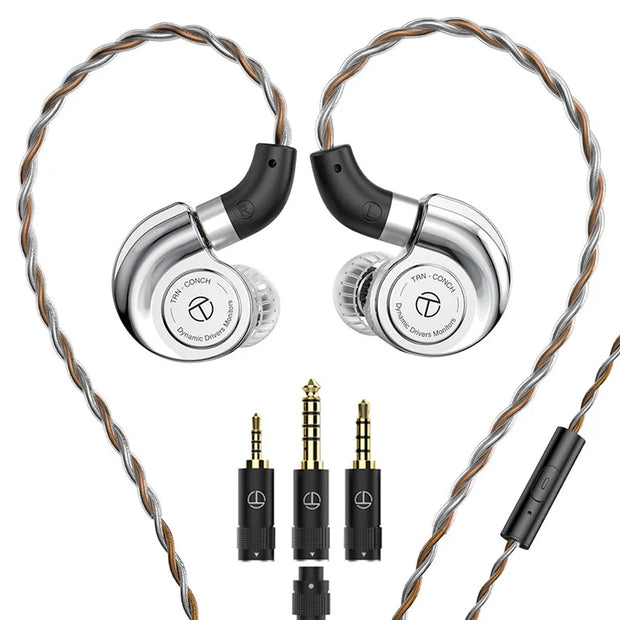 10mm Dual Magnetic Circuit DLC Dynamic Driver Headphones