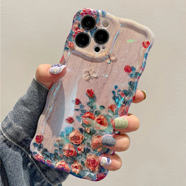 New Retro Oil Painting Phone Case