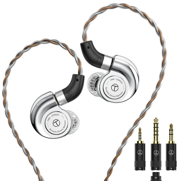 10mm Dual Magnetic Circuit DLC Dynamic Driver Headphones