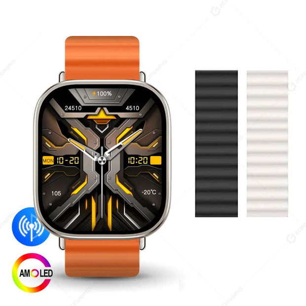 HK10 Ultra 3 Max AMOLED Smart Watch