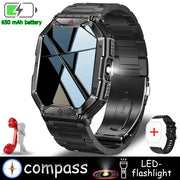 New Rugged Military LED Flashlight Smart Watch