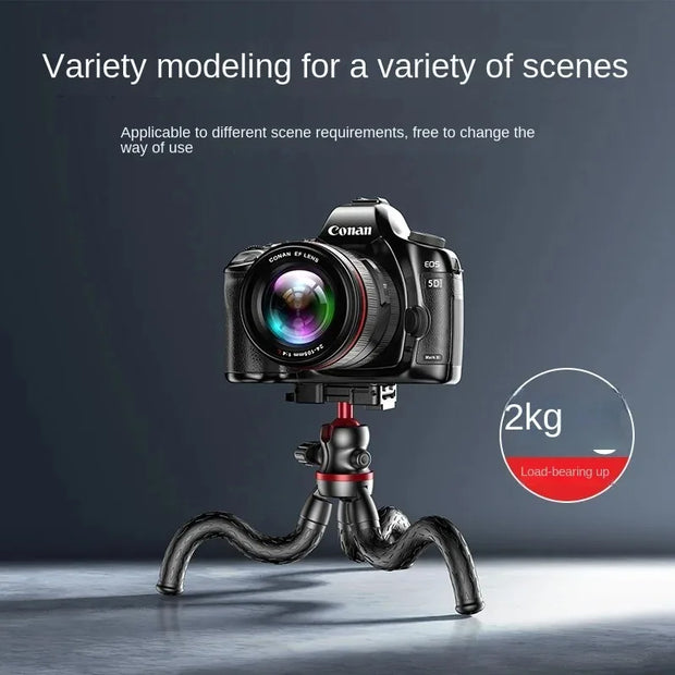 2025 New Flexible Octopus Tripod