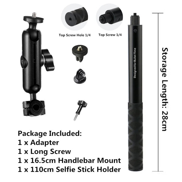 New Motorcycle Camera Holder Handlebar Mount
