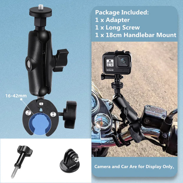 New Motorcycle Camera Holder Handlebar Mount