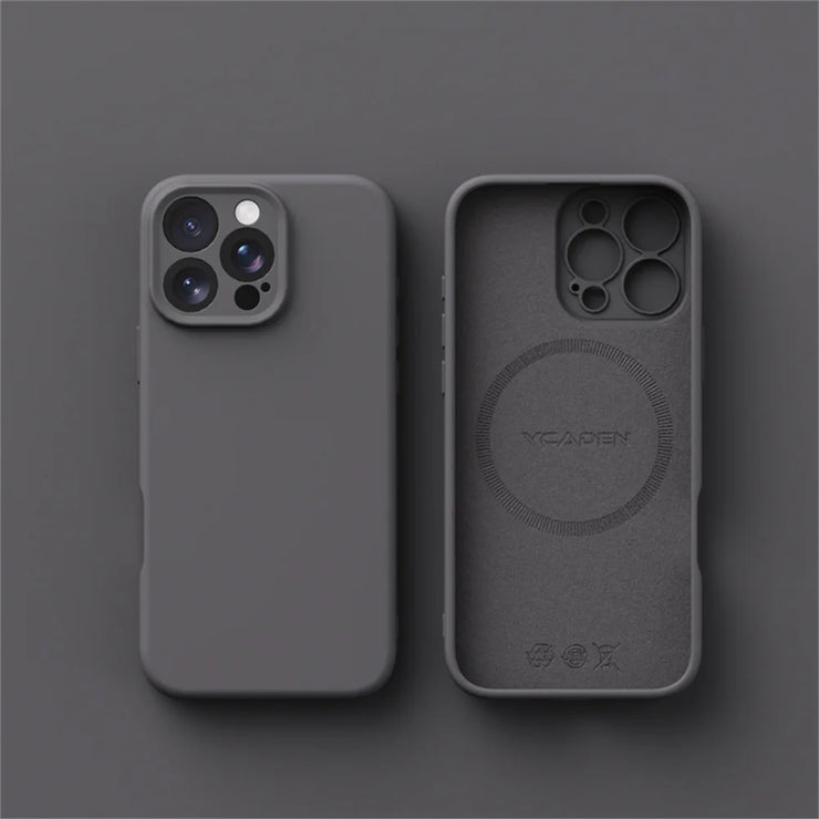 New Luxury Liquid Silicone Magsafe Phone Case