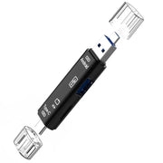 5 in 1 Multifunction Usb 2.0 Type C/Usb /Micro Usb/Tf/SD Adapter