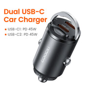 Toocki 45W USB C Car Charger