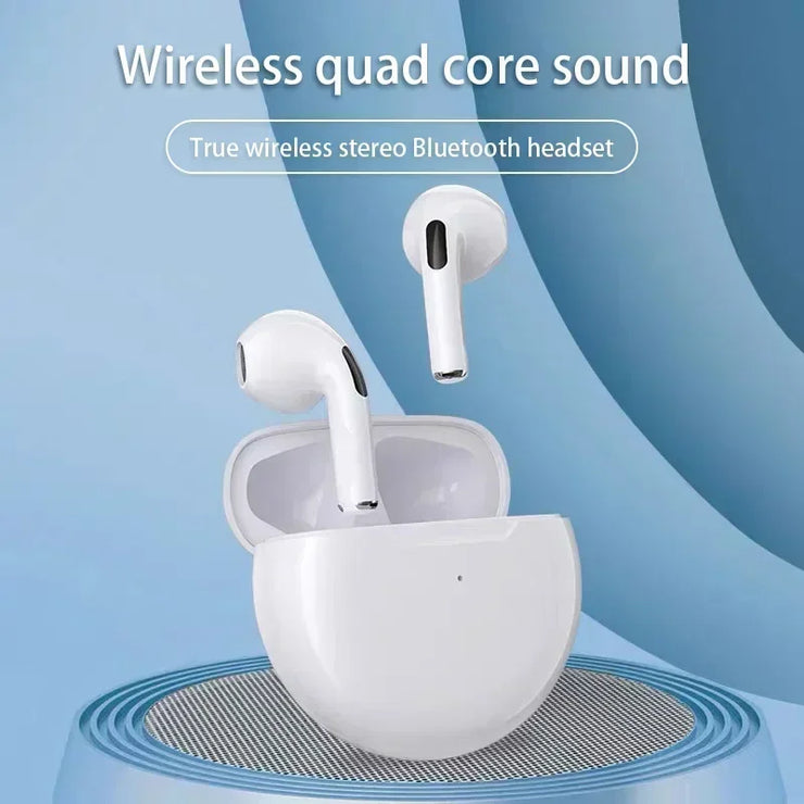New Pro 6 TWS Bluetooth Earphones