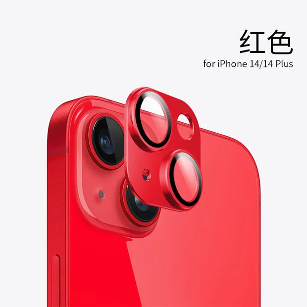 Natural Titanium Gray Metal Camera Lens