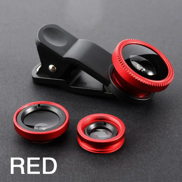 3in1 Fisheye Phone Lens