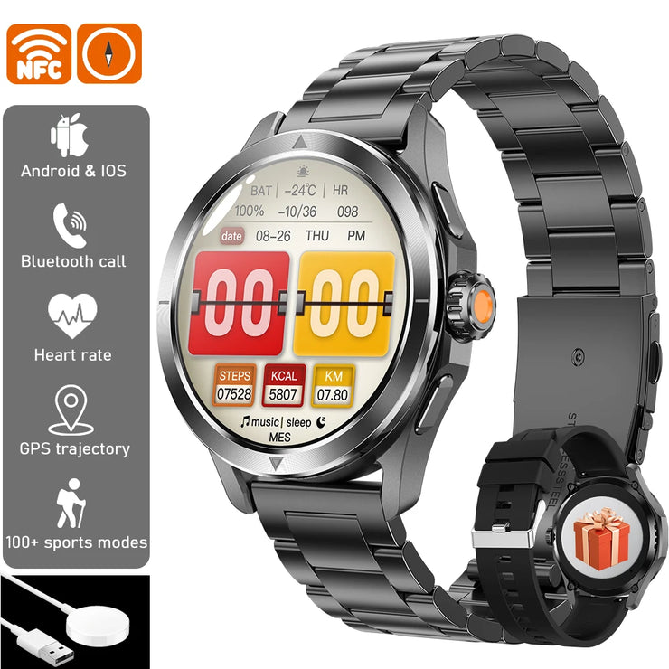 Xiaomi S4 Ultra NFC Bluetooth Call Blood pressure Health watch