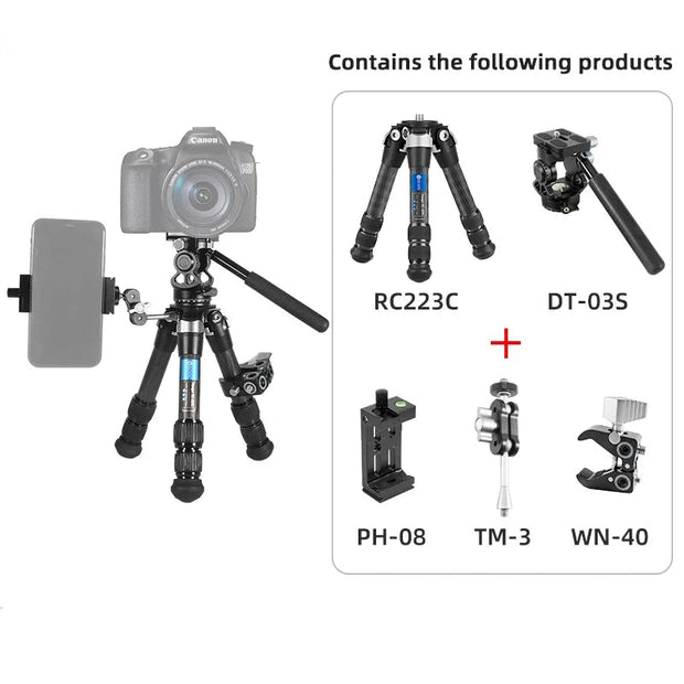 New Mini Carbon Fiber Tripod