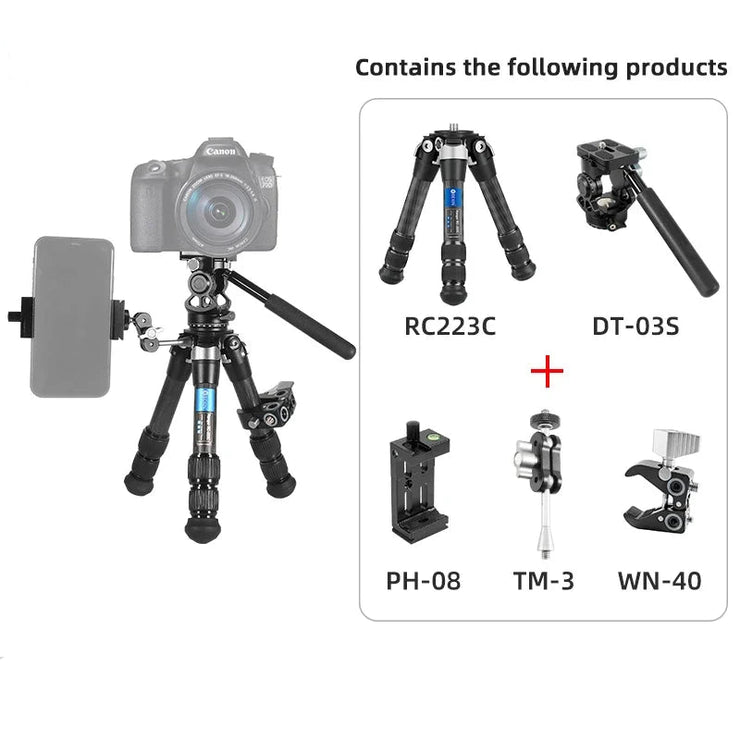 New Mini Carbon Fiber Tripod