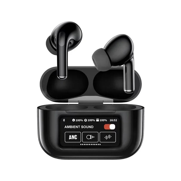 2025 high-quality V8 wireless Bluetooth earphones with ANC noise reduction and built-in microphone, waterproof earplugs