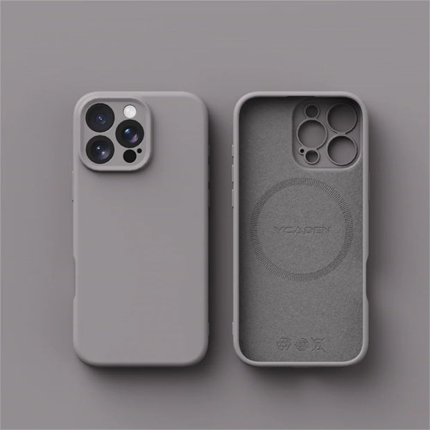 New Luxury Liquid Silicone Magsafe Phone Case