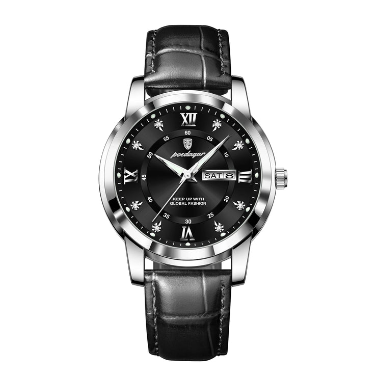 High Quality Leather Sports Men's Quartz Watches