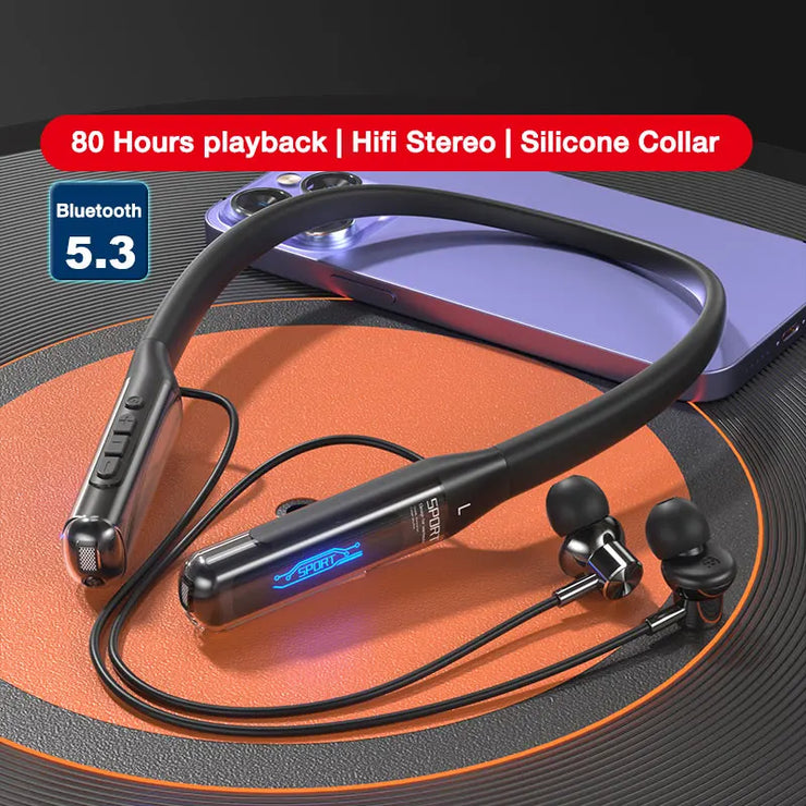 EARDECO 80 Hours Endurance Bluetooth Headphone
