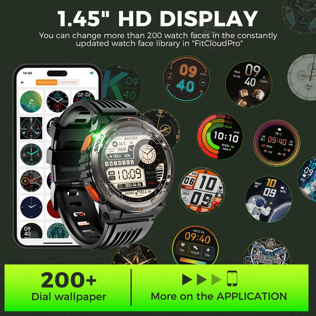 EIGIIS 1.45 Inch Smart Watch