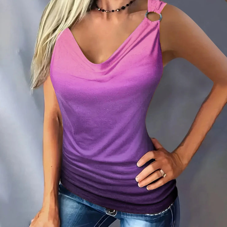Ladies Vest Tops for Women Clothing 2024 Summer Sexy Tank T-shirt Tee Fashion Casual Slim Fit Pullover Femal Korean Y2K Crop Blo