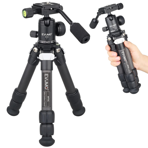 EVUMO Load 10kg MT5C Mini Tabletop Tripod