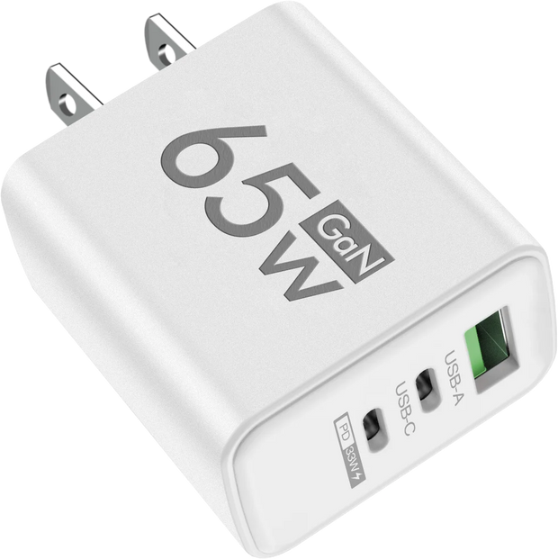 PD 65W USB C Charger GaN Charger