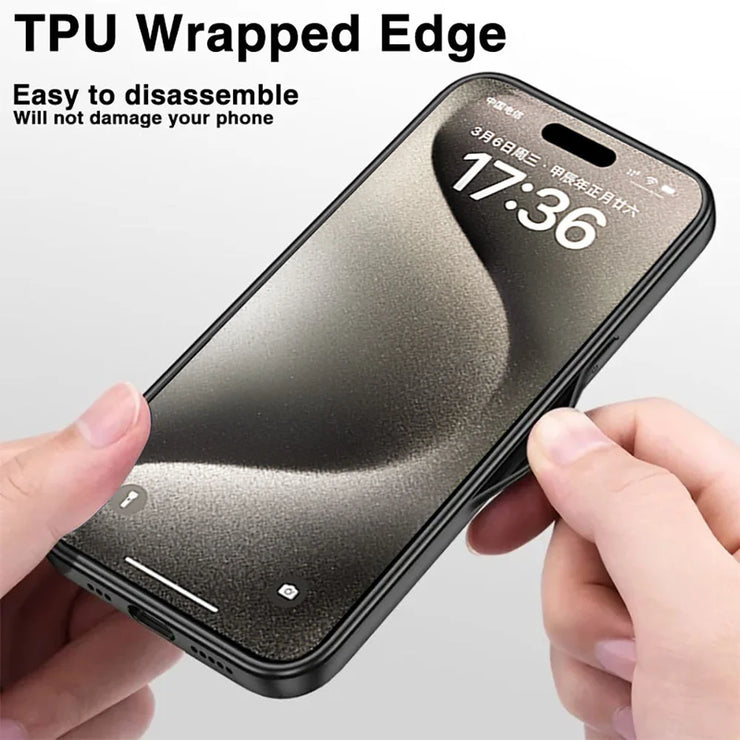 Magsafe Luxury Leather Shockproof Phone Cases