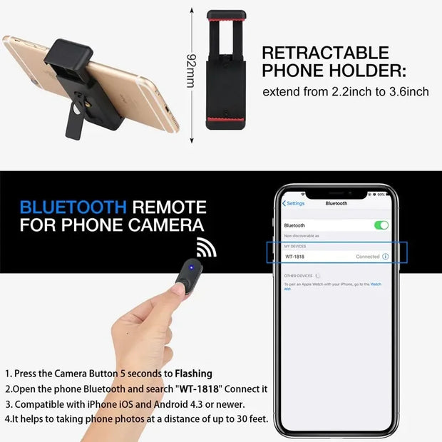 New Video Camera Tripod Professional Stand