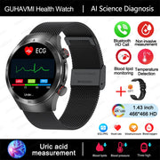 2025 New Laser Therapy ECG+PPG Smartwatch