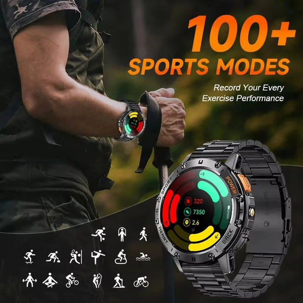 New Military Outdoor Sport Smart Watch