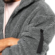 2025 Men's Casual Double-sided Plush Warm Jacket Autumn Winter Thick Wool Coats Solid Hooded Fleece Hoodies Loose Men Clothing