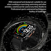 New 1.95 Outdoor Military Smart Watch