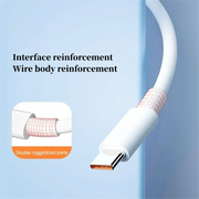 10A 120W USB Type C Cable Fast Charging