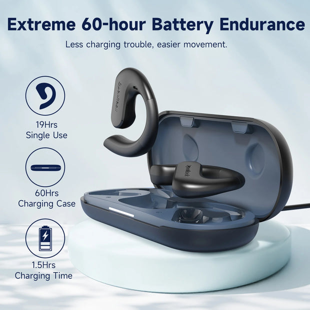 Oneodio OpenRock S Air Conduction Bluetooth 5.3 Earphones
