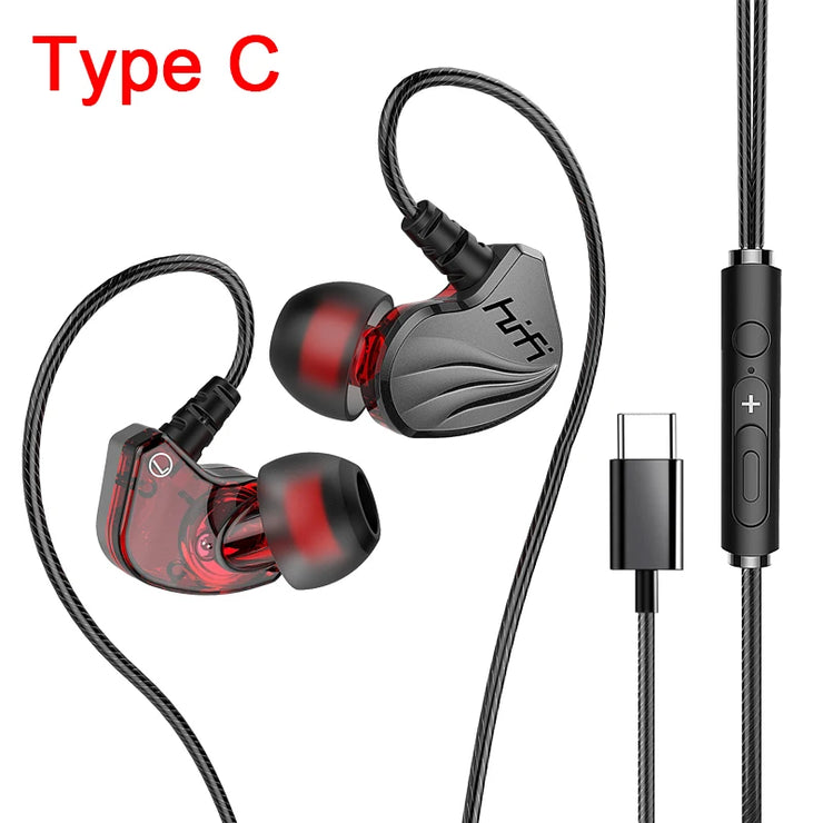 HIFI 6D Surround Bass in-Ear Wired Headphones