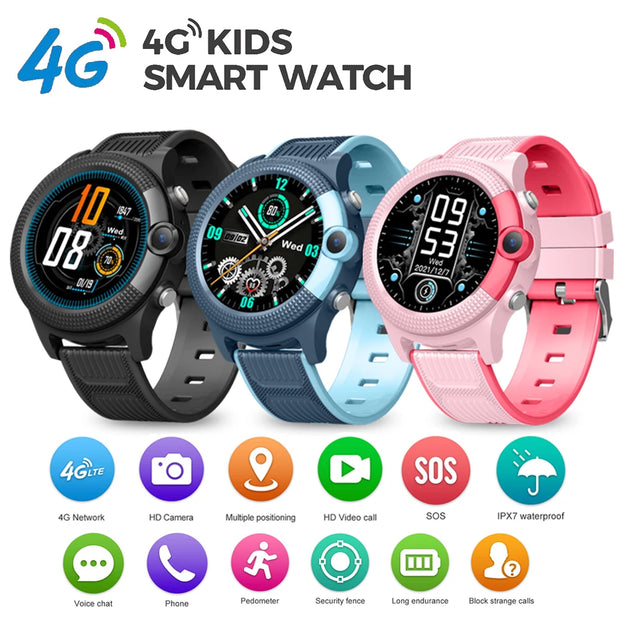 D36 4G Kids Smart Watch