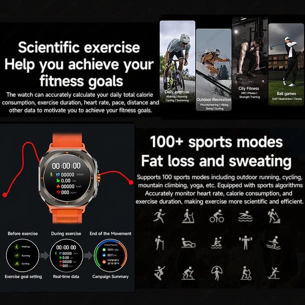 New Original Galaxy Z7 Ultra Smart Watch