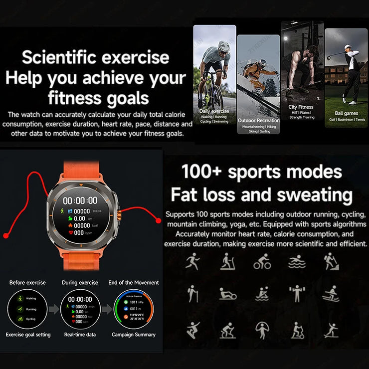 New Original Galaxy Z7 Ultra Smart Watch
