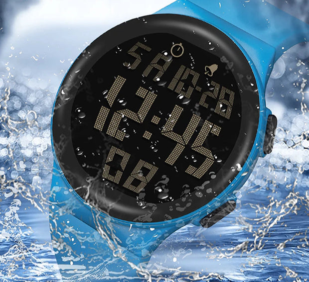 Men Fashion Countdown Waterproof LED Digital Military Wristwatches