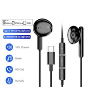 New Type-C Wired Headphones