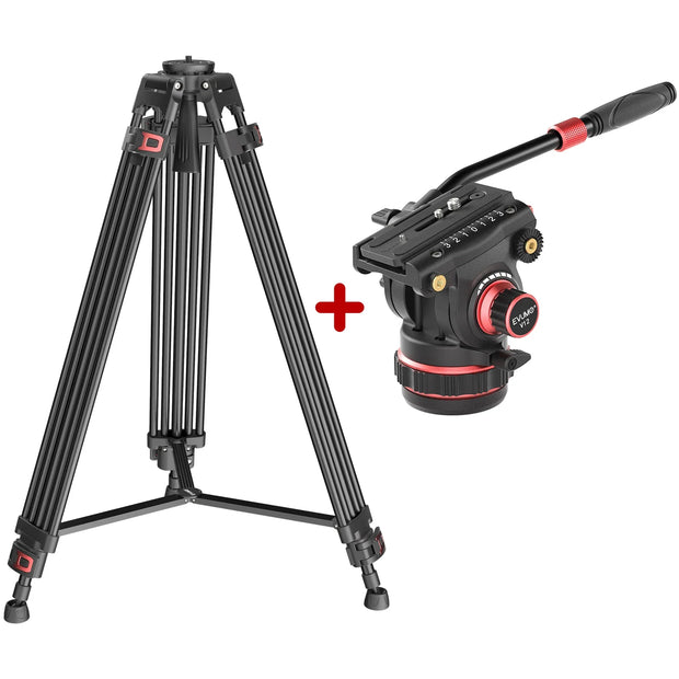 EVUMO DF6 Professional Video Tripod Stand
