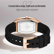 NAVIFORCE NF5049 New Women Watch  Fashion Elegant for Ladies Sports Waterproof Silica Strap Quartz Clock