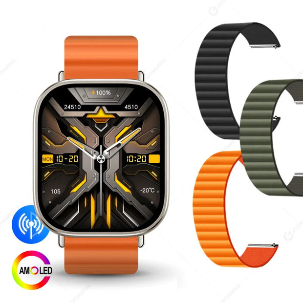 HK10 Ultra 3 Max AMOLED Smart Watch