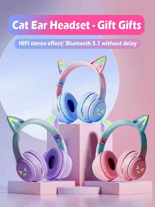 New Cute Cat's Bluetooth Headsets