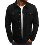 Men's Denim Jackets Streetwear Casual Cotton Classic Slim Jeans Coat Male Clothes Cowboy Jacket Ropa Para Hombre