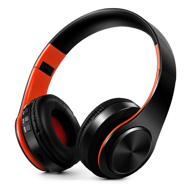 Men Gold Wireless Bluetooth Stereo Headset