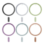 2pcs Ultra-thin Shiny Magnetic Plate