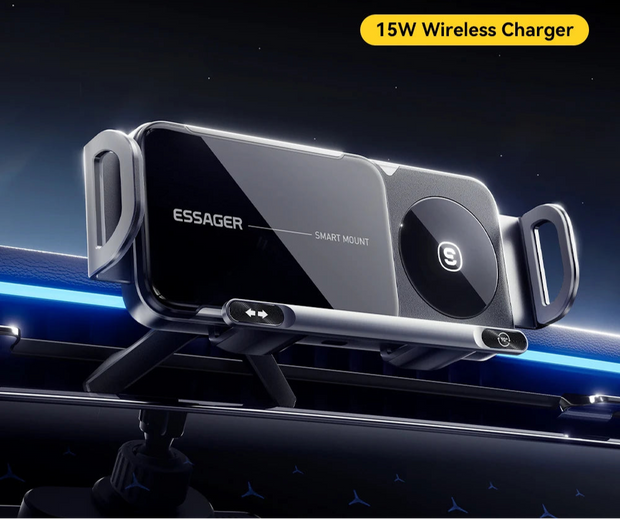 Essager Fold Screen Car Wireless Charger