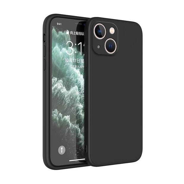 New  Square Liquid Silicone Phone Case