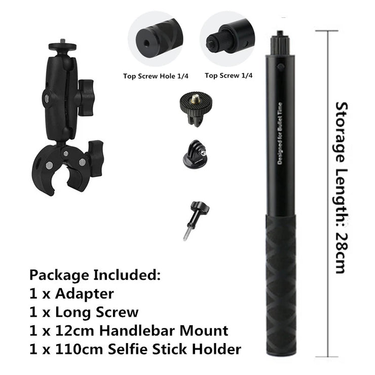 New Motorcycle Camera Holder Handlebar Mount