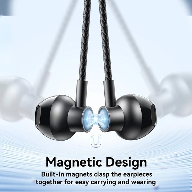 New Magnetic Sport Neckband Neck-hanging Earbuds